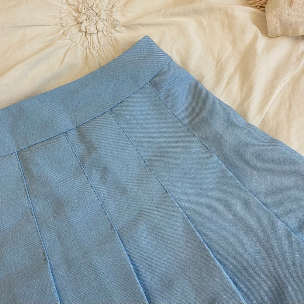 Light blue Mini Skirt